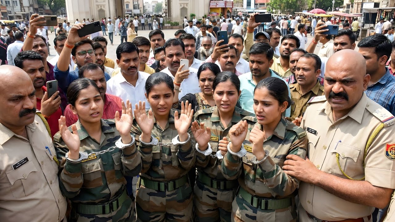 जब चार फौजी लड़कियों को पुलिस ने हथकड़ी लगाई.. पूरा सिस्टम हिल गया...