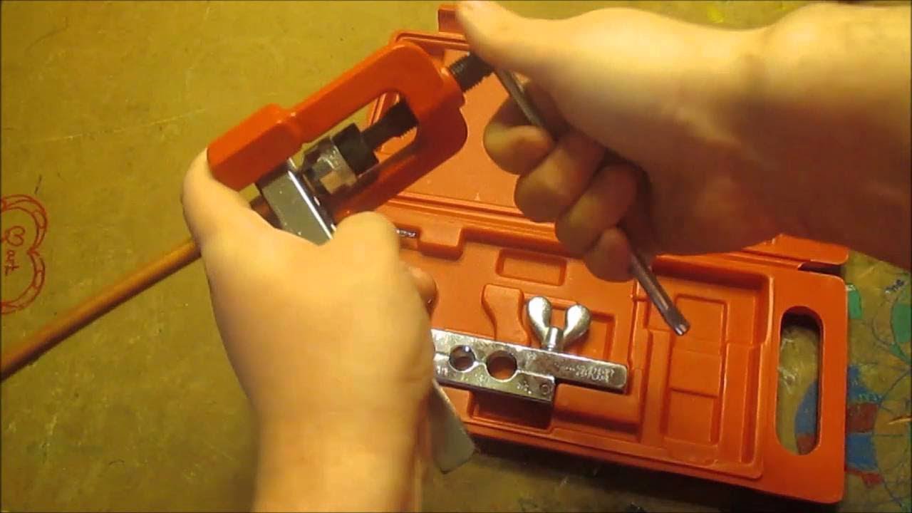 COPPER TUBE FLARING AND BENDING YouTube