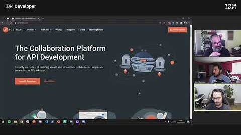 Running/Learning Postman on IBM Cloud
