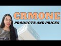 CrmOne Products and Prices