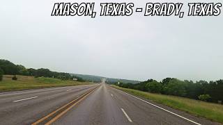 Drive Texas: Mason to Brady!