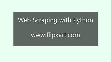 Web Scraping with Python: www.flipkart.com