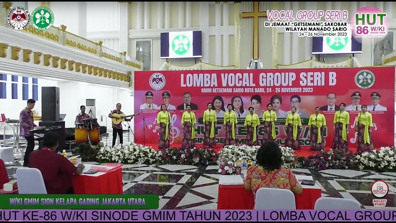 2nd Place LOMBA VG WKI SERIE B SINODE GMIM 2023 - GMIM SION JAKARTA UTARA