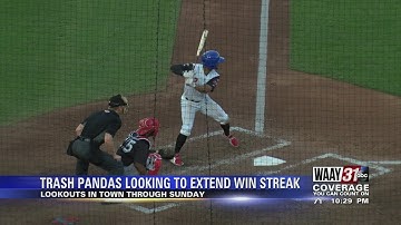 Trash Pandas win game one