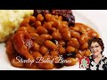 Smoked Pork Stove Top Baked Beans & Fried Potatoes