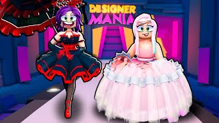 We went to a fashion show competition! | Roblox: Designer Mania
