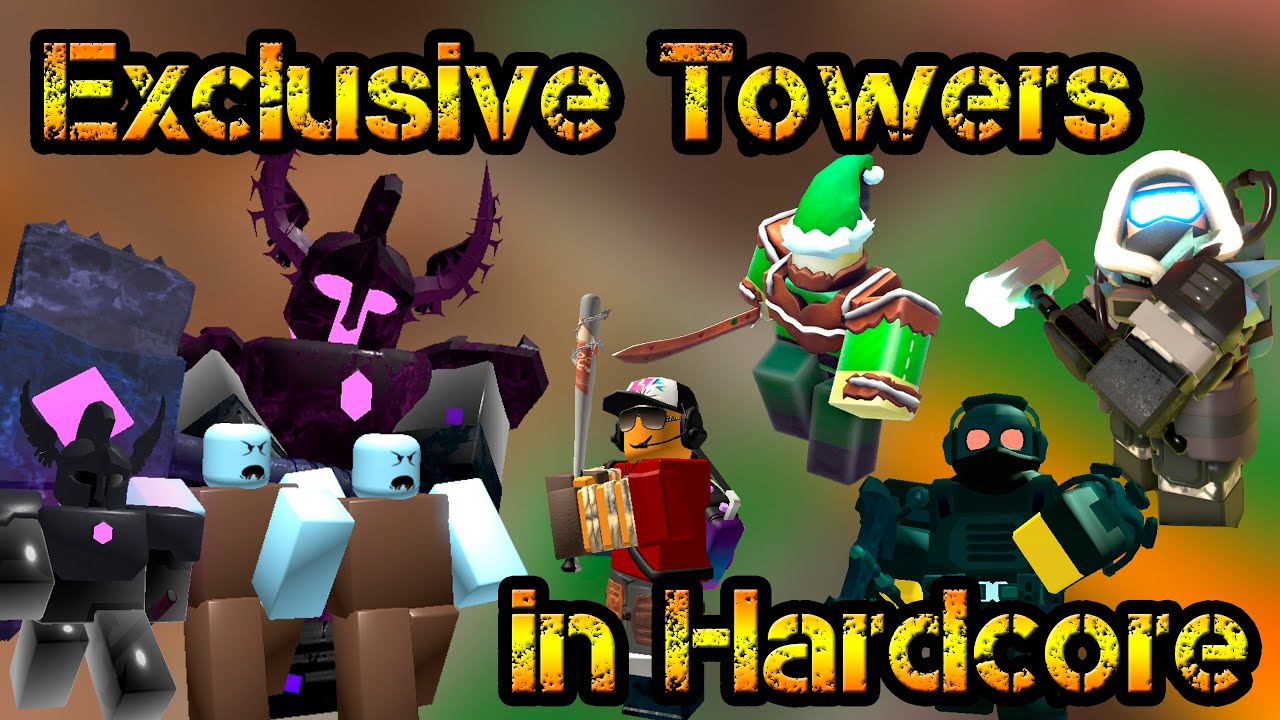 Exclusive Towers in Pizza Party Roblox Tower Defense Simulator
