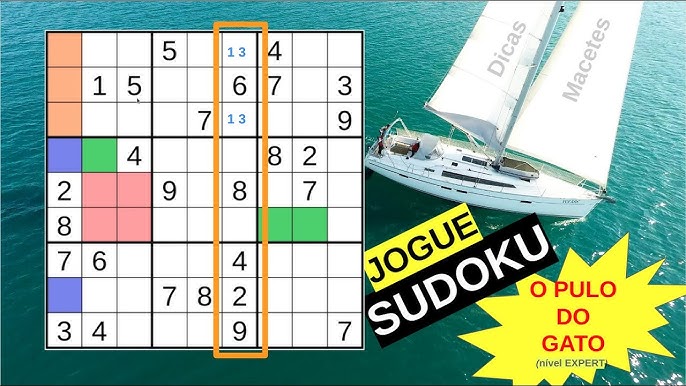 Sudoku Médio  Jogo online Sudoku com o grau de nivel médio