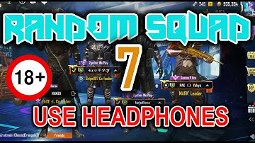 I Joined a Random Squad Like Bot (Part 7) | PUBG Mobile