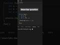 JavaScript (Js) Interview question | Part-19 #coding #javascript #code #interview
