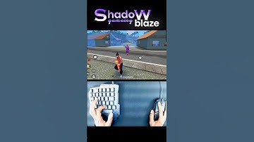 Mastering Free Fire: Keyboard and Mouse Gameplay with Handcam #freefire #ytshorts #shortfeeds