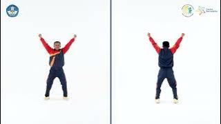Panduan Senam Anak Indonesia Hebat (Dengan Hitungan)