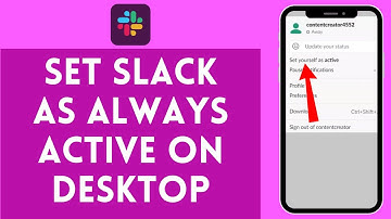 How to Set Slack As Always Active on Desktop (2024) | Slack Tutorial