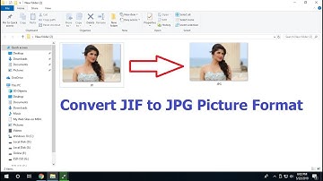 Convert JIF to JPG Picture Format without Using Software in Windows