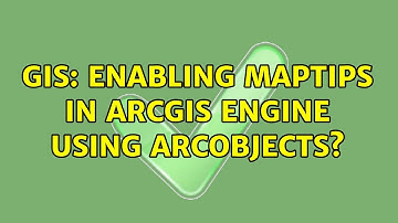 GIS: Enabling MapTips in ArcGIS Engine using ArcObjects? (2 Solutions!!)