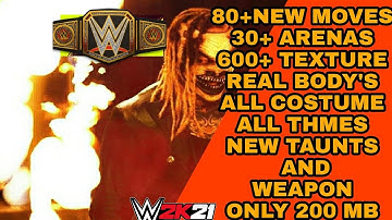 [WR3D-2K21] NEW AWESOME MOD LAUNCHED WITH NEW MOVES AND MANY THINGS DOWNLOAD FAST