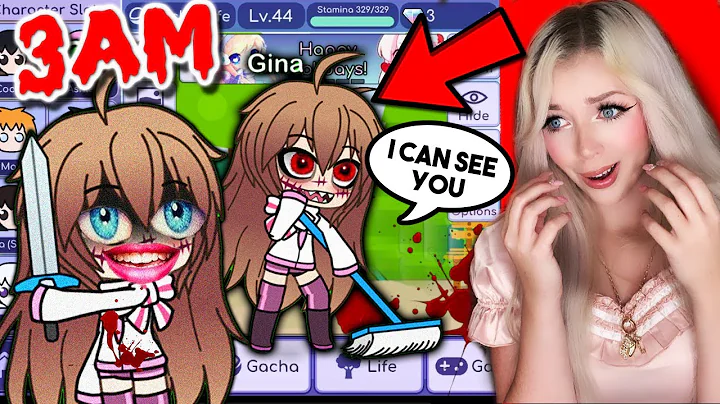 Do NOT Play Gacha Life at 3AM..(*SCARY GINA GLITCH...