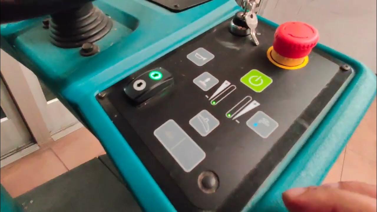 TENNANT T7 AMR ROBOT BRAIN, PASOS BASICOS, PARA APRENDER A USARLA