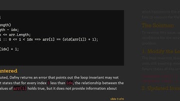 Understanding and Fixing the BP5005 Error in Dafny Loop Invariants