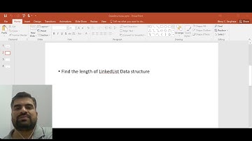 Find the length of LinkedList Data Structure