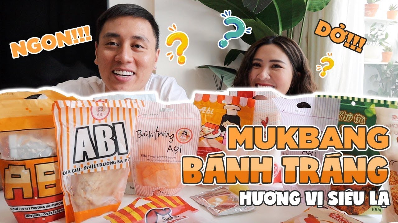 Mukbang Bánh Tráng Trộn Hương Vị Kì Lạ Vlog 146