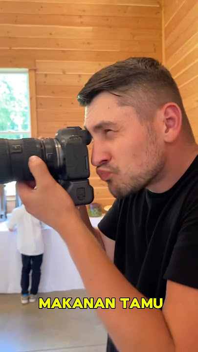 Funny photographer