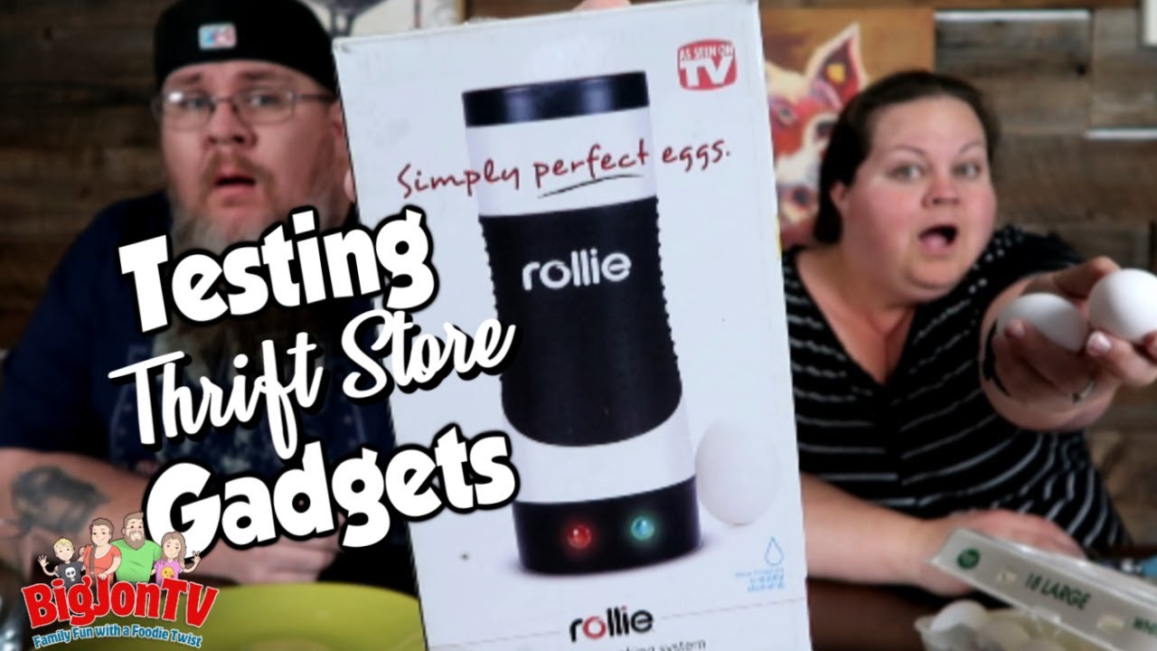 Rollie Eggmaster gadget puts food on a stick