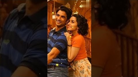 😍Shraddha Kapoor🥰Shushant Singh Rajput whatsapp status||❣️Khairiyat💞whatsapp status