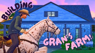 Building A Horse Ranch in The Sims 4! No CC!