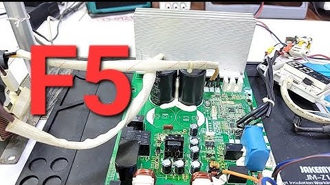 Changhong Ruba Dc inverter ac F5 error code outdoor pcb Dc inverter ac pcb training center