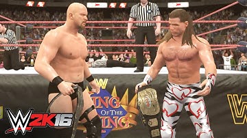 "Stone Cold" Steve Austin vs. Shawn Michaels: WWE 2K16 2K Showcase walkthrough - Part 5