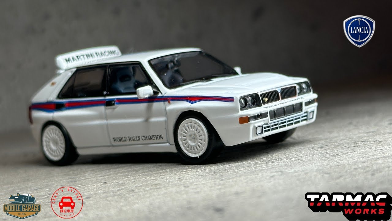 Tarmac Works 1:64 Lancia Delta HF Integrale Martini 6 - YouTube