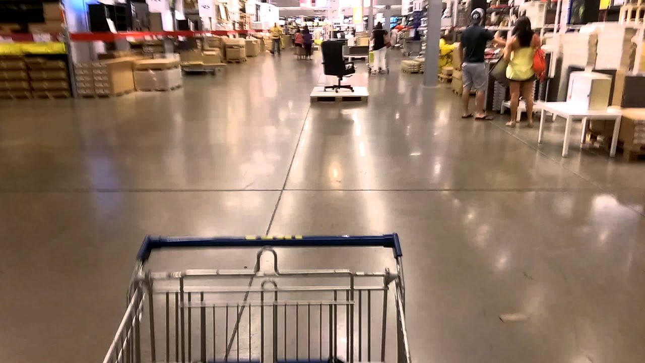 IKEA's Drunk Ghost Shopping Cart YouTube