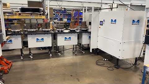#MIDACO Automatic #PalletChanger for #5-Axis #CNC Machining Centers