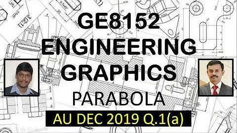 GE8152 – ENGINEERING GRAPHICS | ANNA UNIVERSITY R-2017 | QUESTION PAPER | NOV/DEC 2019 (FN) | Q.1(a)