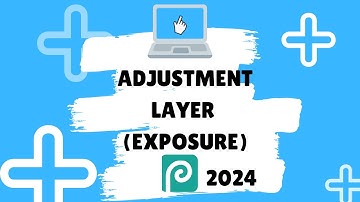 Photopea Essentials 2024 - How to use Adjustment Layer - Exposure - No commentary