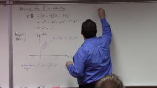 Applied Linear: complex arithmetic, how to factor polynomials over C, 1-19-17, part 1