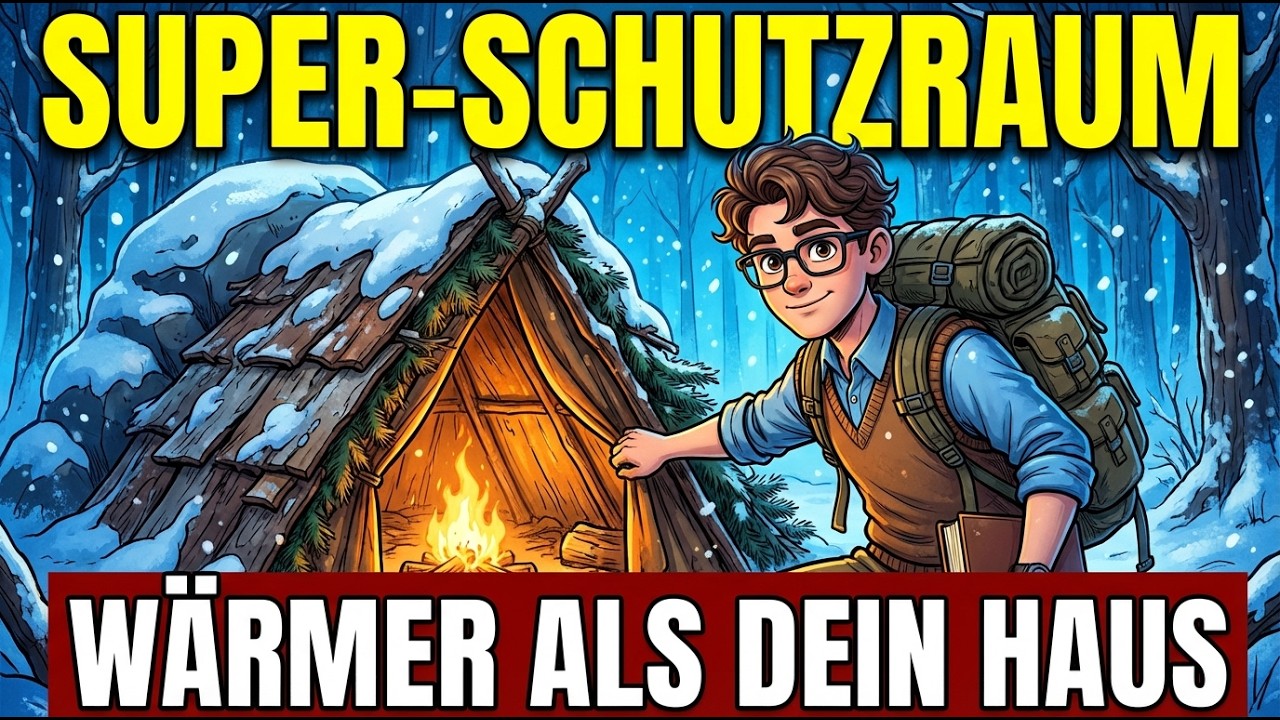 Der Super-Schutzraum-Plan: Das versteckte Überlebenssystem vor dem Winter lernen
