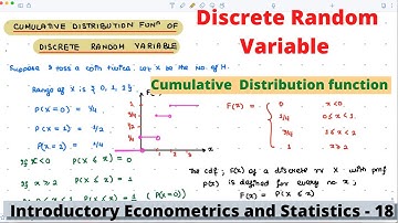 Econometrics and Statistics | Cumulative Distribution Function | Example | 18 |