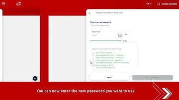 Gulf Bank Corporate Online Banking – Password Reset