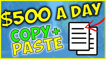 how to copy and paste ads and make $100 - $500 a day online | paid to copy paste