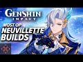 Genshin Impact: Best Builds For Neuvillette