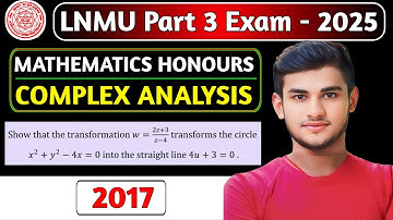 🔥Lnmu Part 3 Maths Honours VVI Question 2025 | Bsc Part 3 Mathematics Honours Important Question