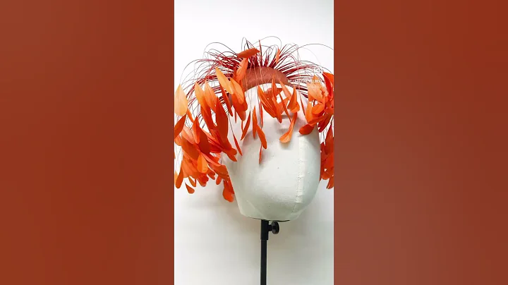 Bespoke Fascinator hat for Royal Ascot, handmade by Elena Shvab Millinery, #London #handmade #hats