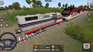 Bussid Kereta Api Sepur Terbaik Driving Mod Bus Simulator Indonesian Android Gameplay