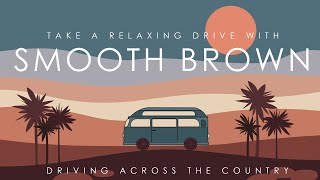 BROWN NOISE | Driver's Seat Cruising Along the Highway  - Fall asleep Fast - 10 HOURS