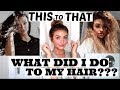 BLACK TO BLONDE HAIR! Hair Transformation Vlog + No Heat curl tutorial!