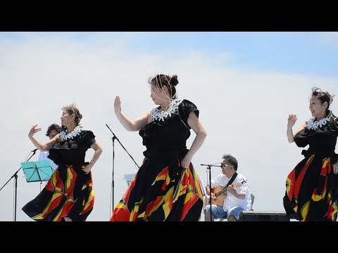 Te Tiare　ハウオリ フラ スタジオ 稲村ガ崎 ハラウ　vol.1　Kamakura Beach Festa 2017