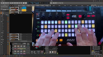 Bitwig support for Akai Fire