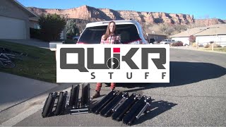 Fastest, notools bike rack by inventor of the original Quik Rack